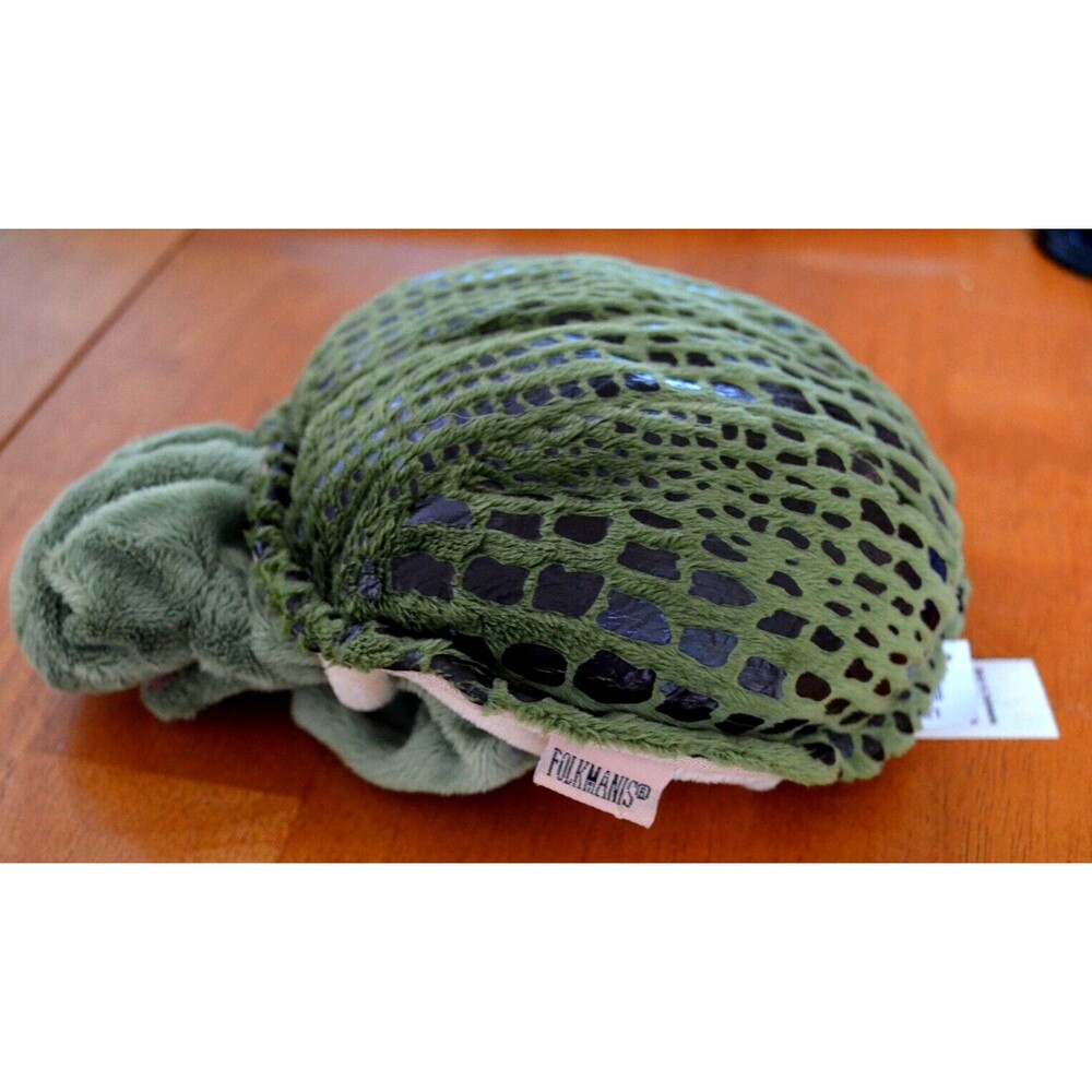 Folkmanis Little Turtle Hand Puppet 8" Great For Small Hands
